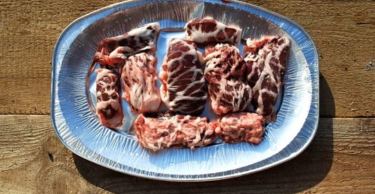 Баранья печень на гриле