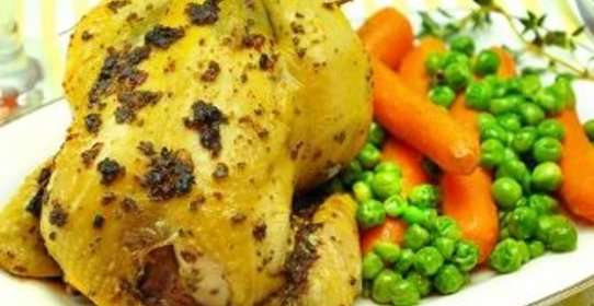 Цыплята в ароматном масле