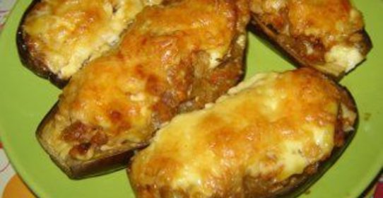 Фаршированные баклажаны