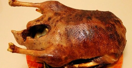 Гусь в гусятнице
