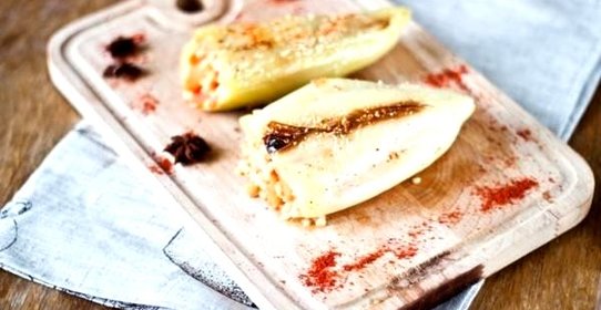 Перцы, фаршированные булгуром
