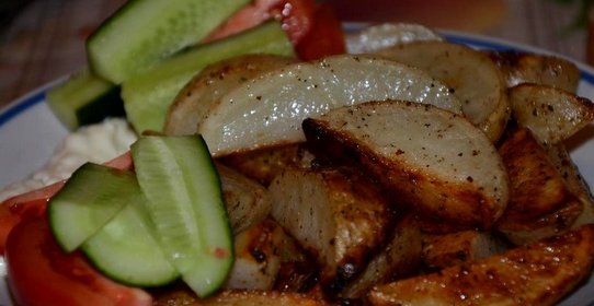 Картошечка чесночная