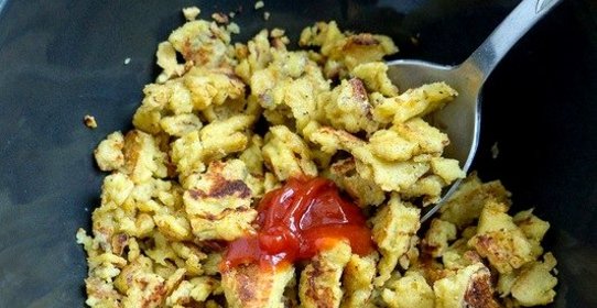 Омлет из яичного порошка