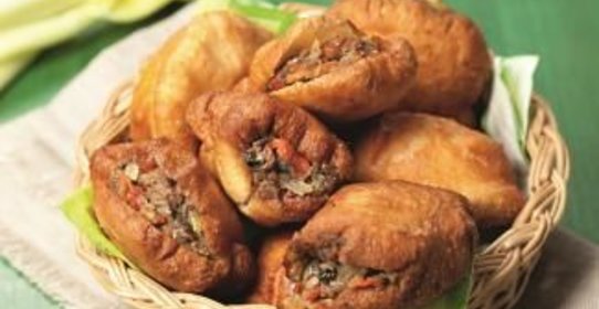 Жареные пирожки с сардинами