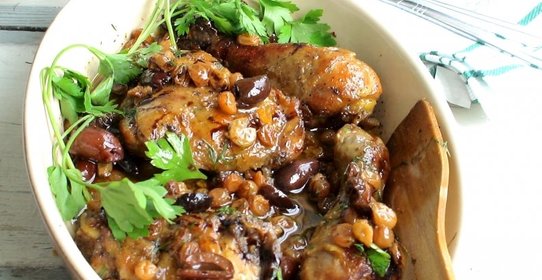 Запеченная курочка по –испански «Polo Estofado.»