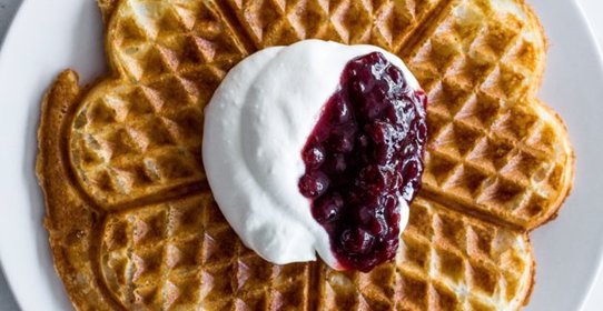 Вафли из цельнозерновой муки