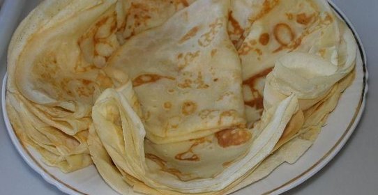 Блины на кефире