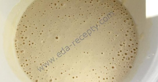 Жидкое тесто для пирога