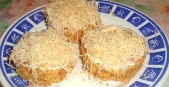 Закусочные пирожные с мясом