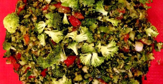Табуле с брокколи