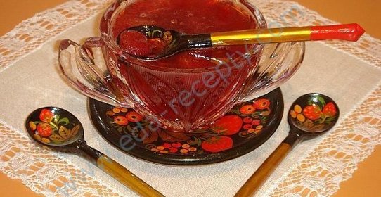 Варенье из клюквы с орехами