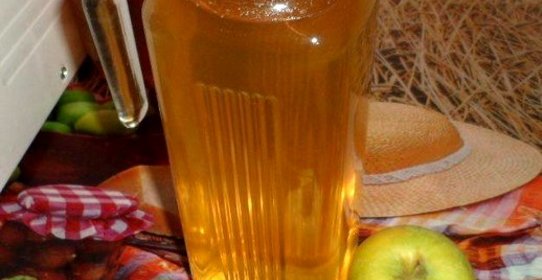 Ванильный компот из сухофруктов