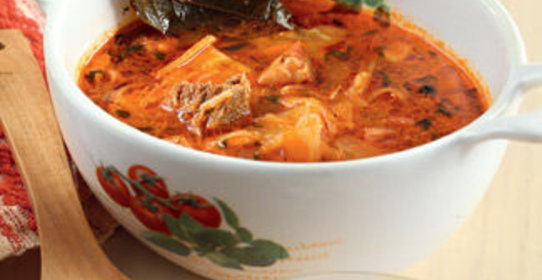 Щи из квашеной капусты