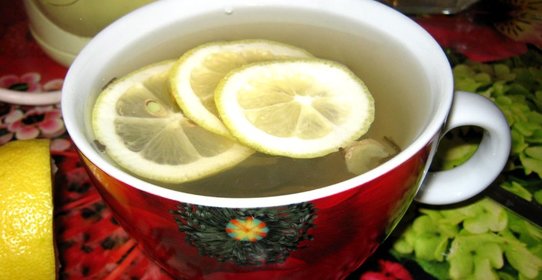 Зеленый чай с медом