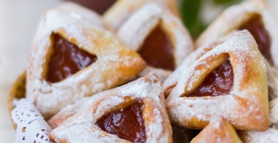 Творожные уголки с повидлом