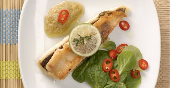 Камбала в пряной заливке