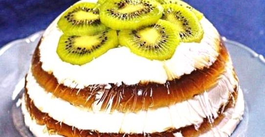 Творожная пасха с киви