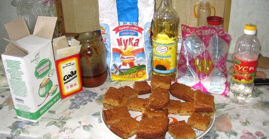 Овсяное печенье на меду