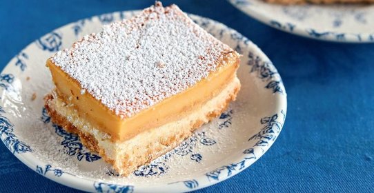 Лимонные пирожные