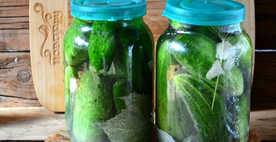 Малосольные огурцы хрустящие