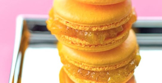 Пирожные «Абрикосовый макарон»