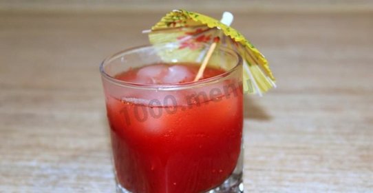 Морс из клубники