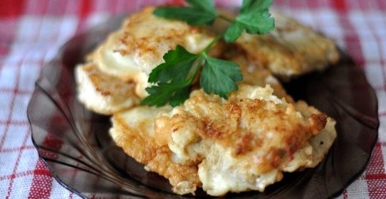 Минтай в кляре в мультиварке