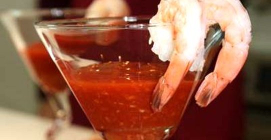 Коктейль из креветок