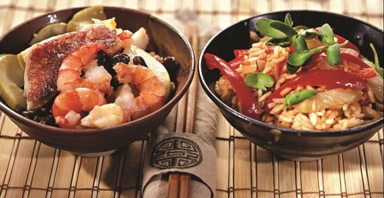 Морской окунь в китайском стиле