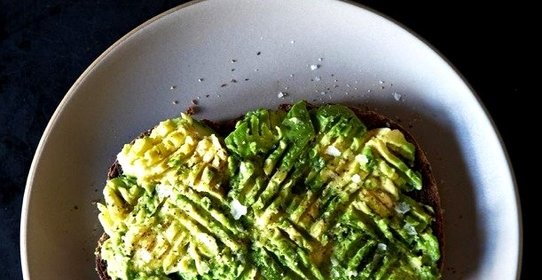 Тосты с авокадо