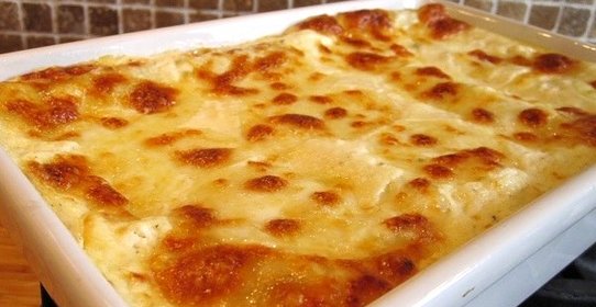 Каннеллони с рыбой