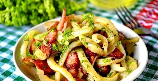 Кальмары на сковороде