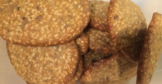 Очень кунжутное печенье