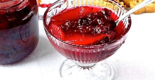 Варенье из клюквы с яблоками