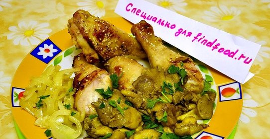 Куриные ножки в кунжутной панировке