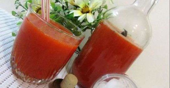 Лимонад из сладкого перца с базиликом