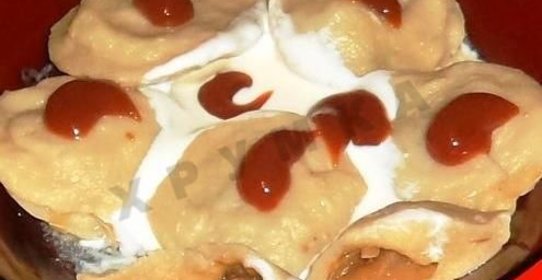 Пельмени с капустой