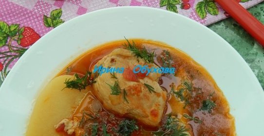 Бозбаш из курицы по-азербайджански в мультиварке
