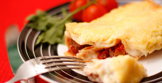 Каннеллони с мясным фаршем