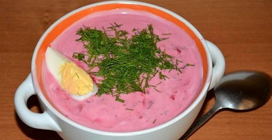 Свекольник на кефире