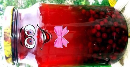 Компот из черемухи (с ароматом черешни)