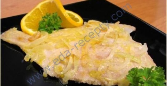 Камбала жареная на сковороде