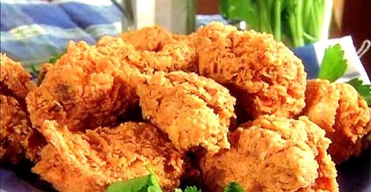 Курица в сухарях