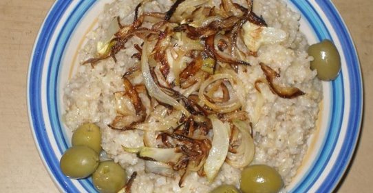 Каша «мульги» из крупы и картофеля