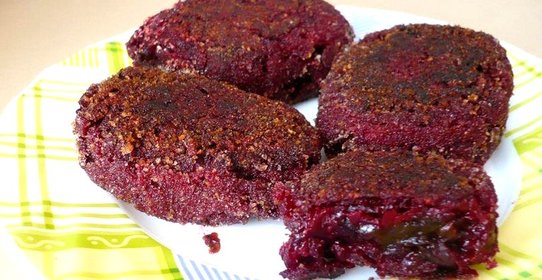 Свекольные котлеты