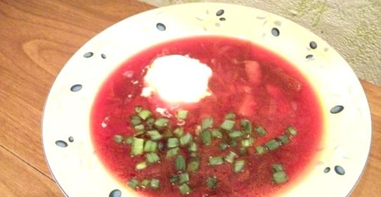 Вегетарианский свекольник