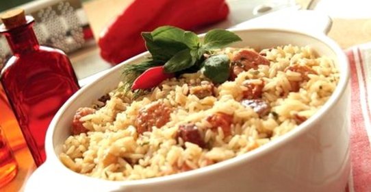 Рис с мясом в мультиварке