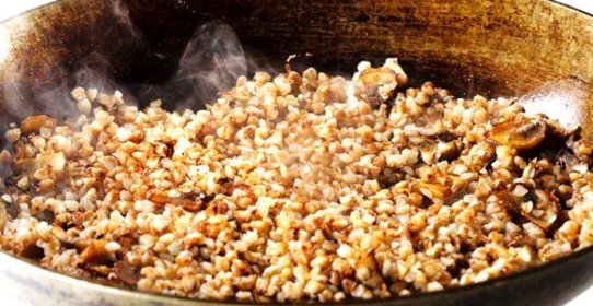 Гречневая каша с ливером