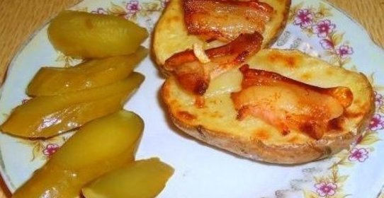 Картофель запеченный в духовке