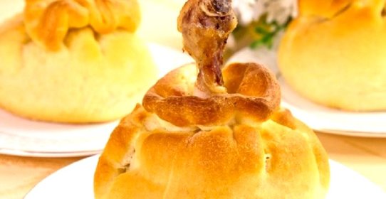 Куриные ножки в мешочках